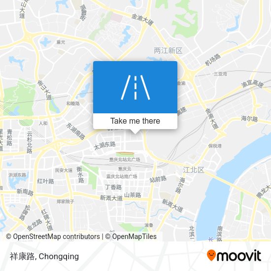 祥康路 map