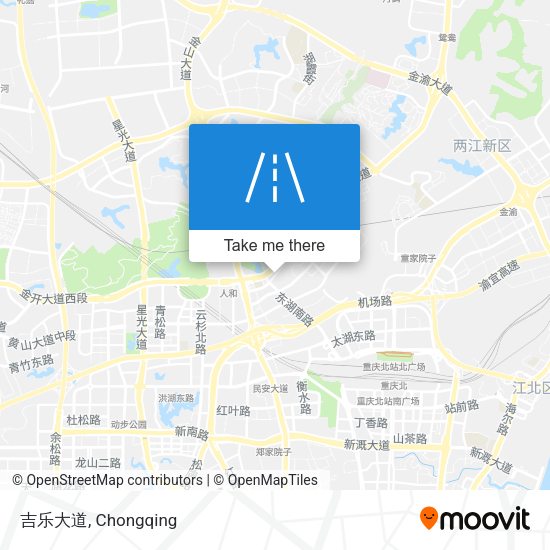 吉乐大道 map