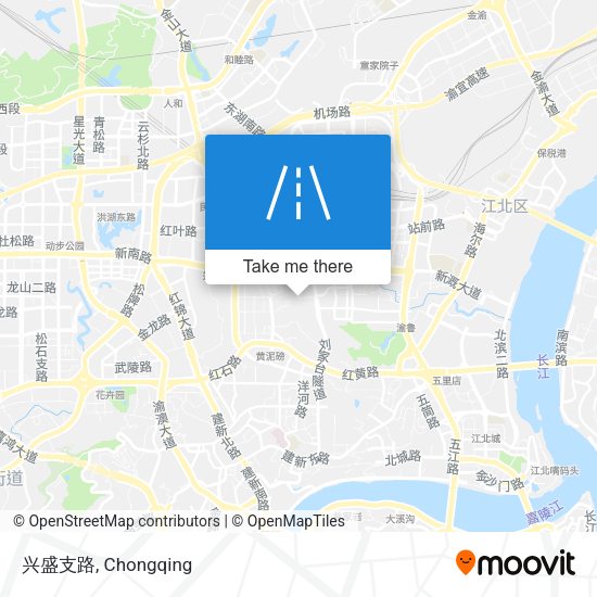 兴盛支路 map