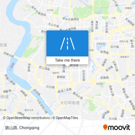 旗山路 map