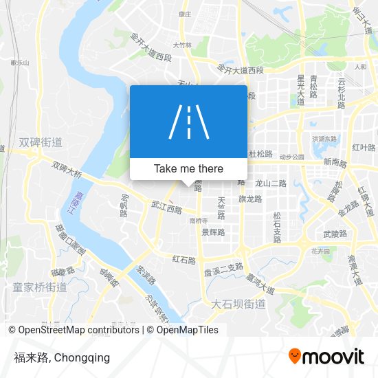 福来路 map
