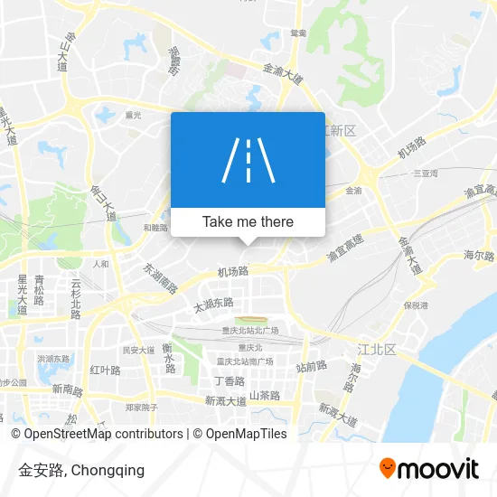 金安路 map