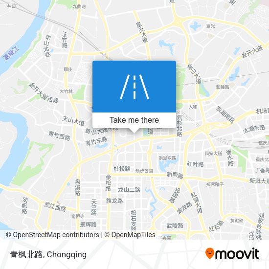 青枫北路 map