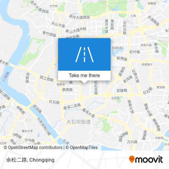 余松二路 map