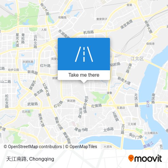 天江南路 map