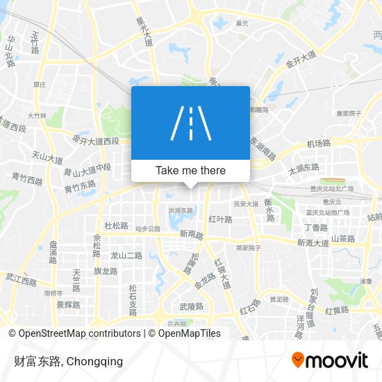 财富东路 map