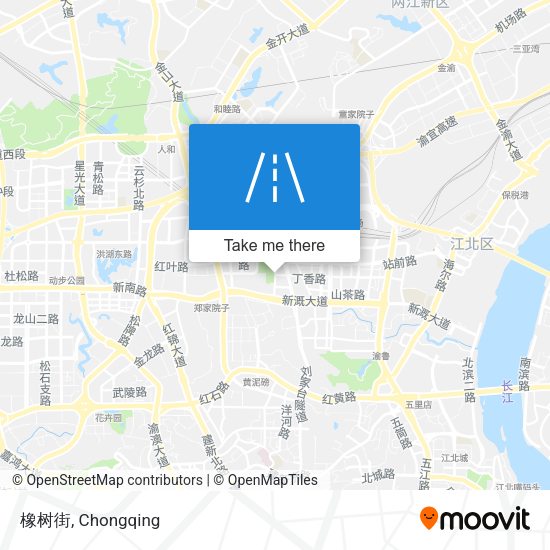 橡树街 map