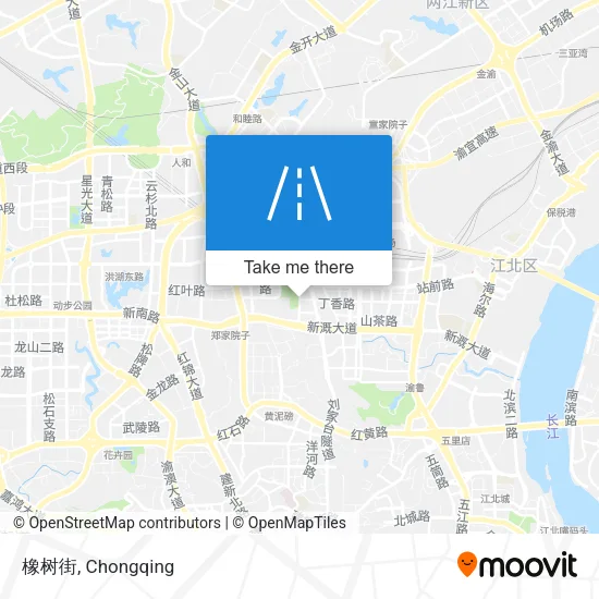 橡树街 map