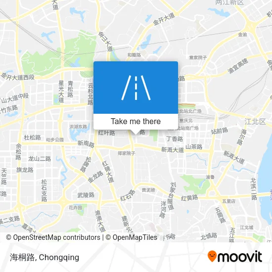 海桐路 map