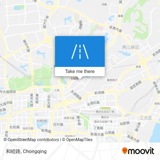 和睦路 map