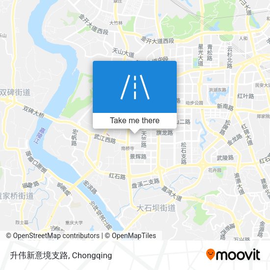 升伟新意境支路 map