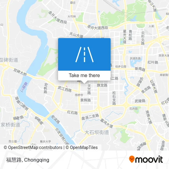 福慧路 map