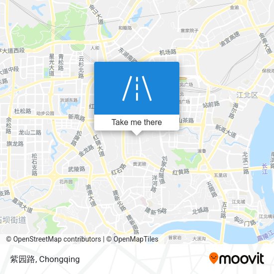 紫园路 map