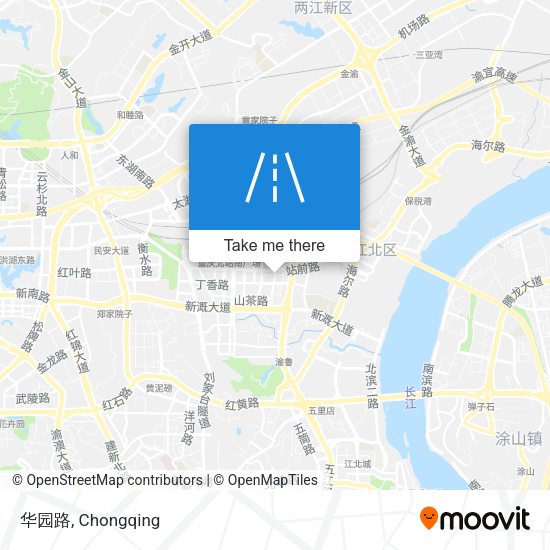 华园路 map