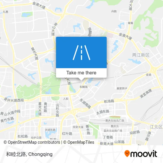 和睦北路 map