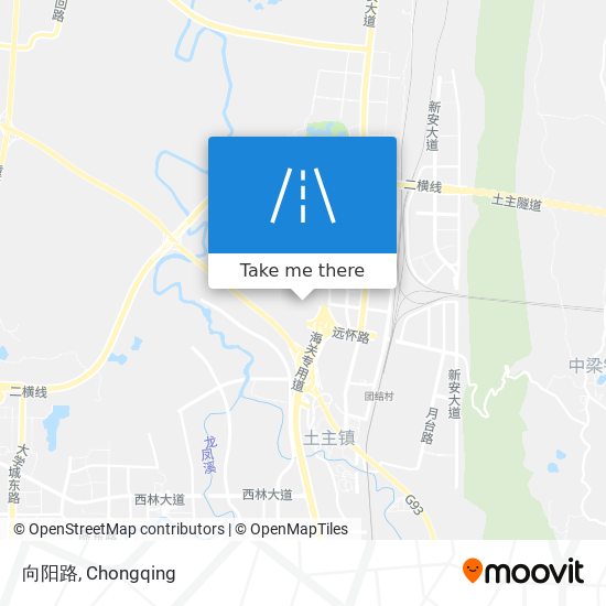 向阳路 map