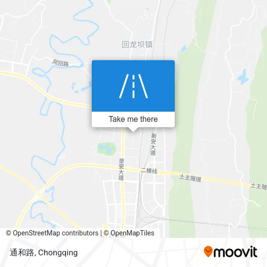 通和路 map