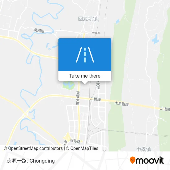 茂源一路 map