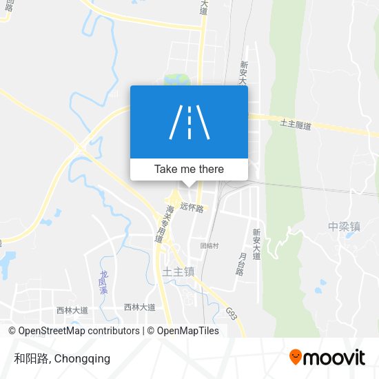 和阳路 map