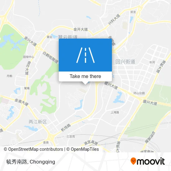 毓秀南路 map