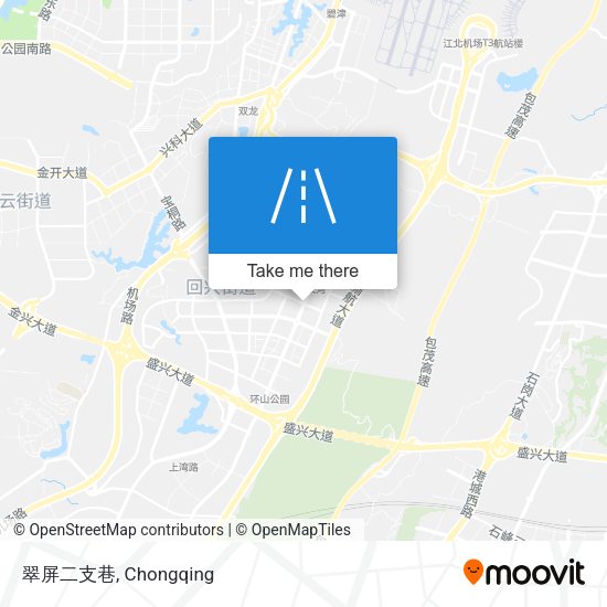 翠屏二支巷 map