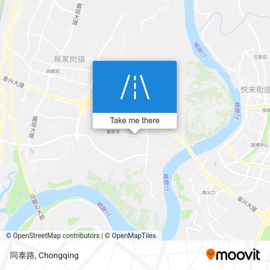 同泰路 map