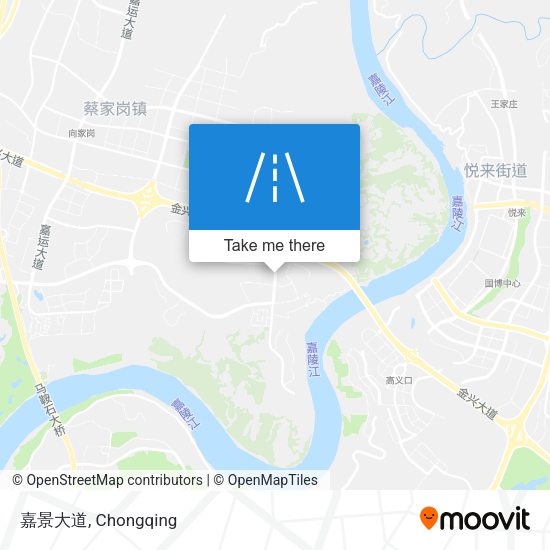 嘉景大道 map