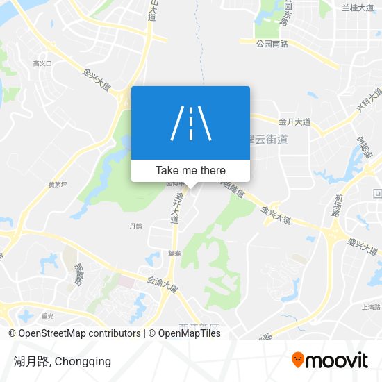 湖月路 map
