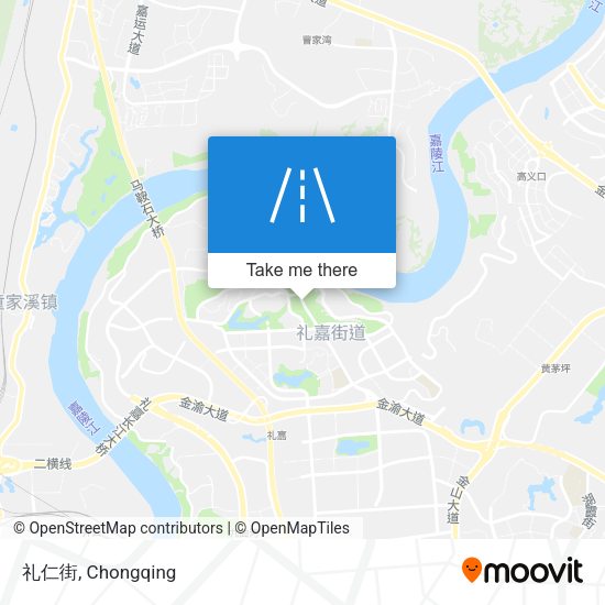 礼仁街 map