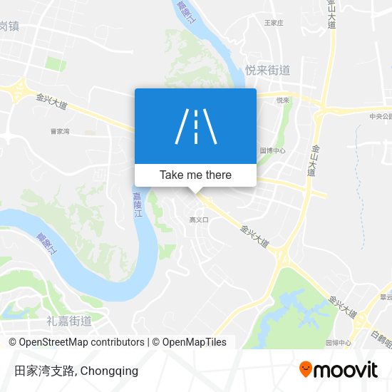 田家湾支路 map