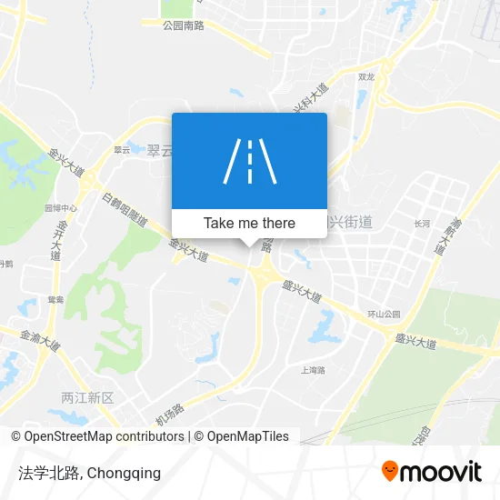 法学北路 map