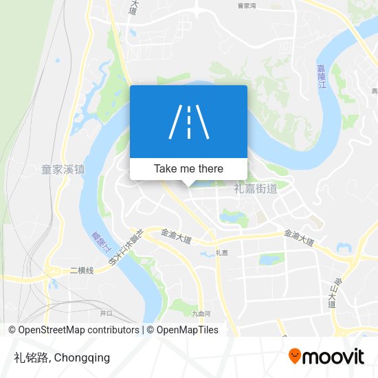 礼铭路 map