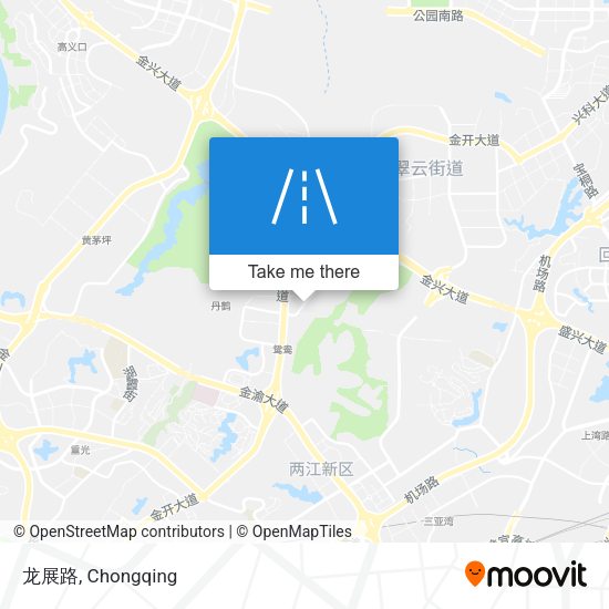 龙展路 map