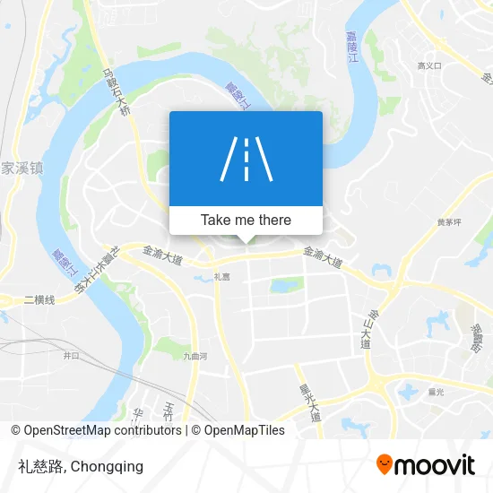 礼慈路 map