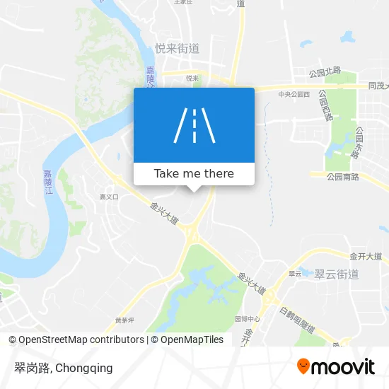 翠岗路 map