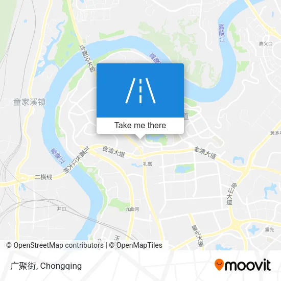 广聚街 map