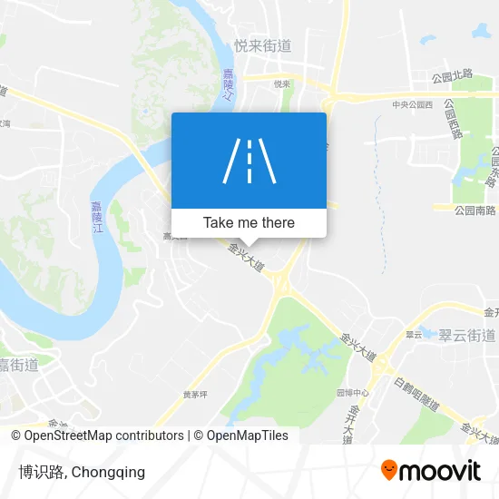博识路 map