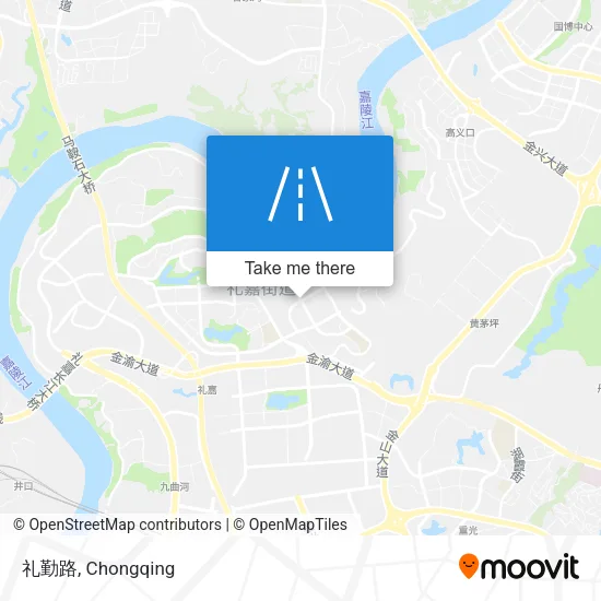 礼勤路 map