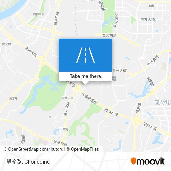翠渝路 map