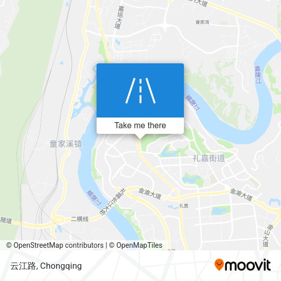 云江路 map