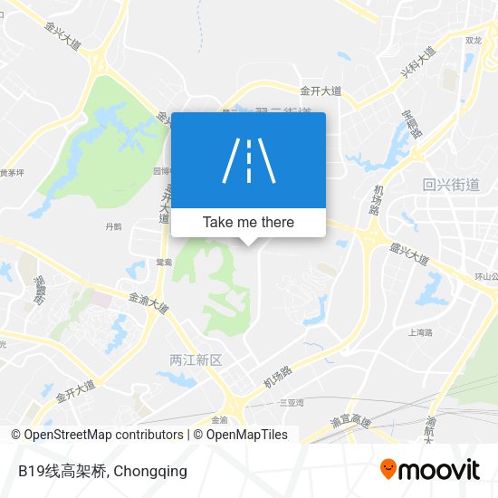 B19线高架桥 map