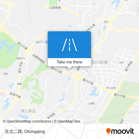 壮志二路 map