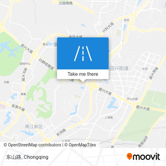 东山路 map