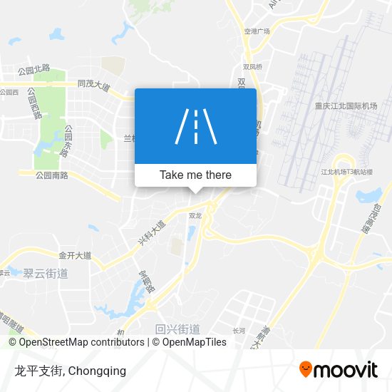 龙平支街 map