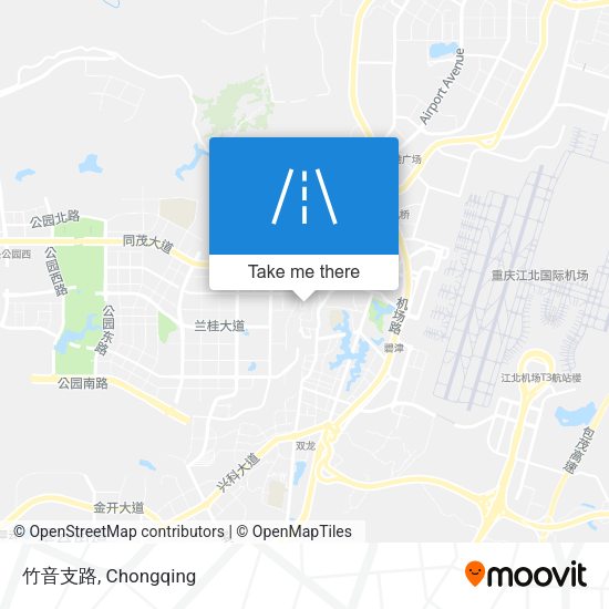 竹音支路 map