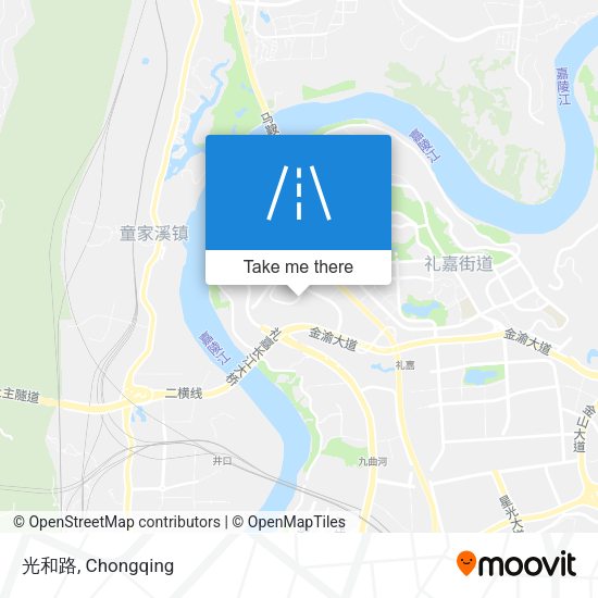 光和路 map
