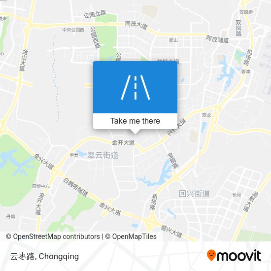 云枣路 map