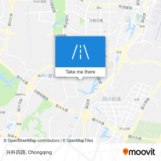 兴科四路 map