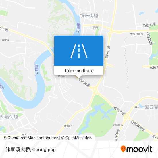 张家溪大桥 map