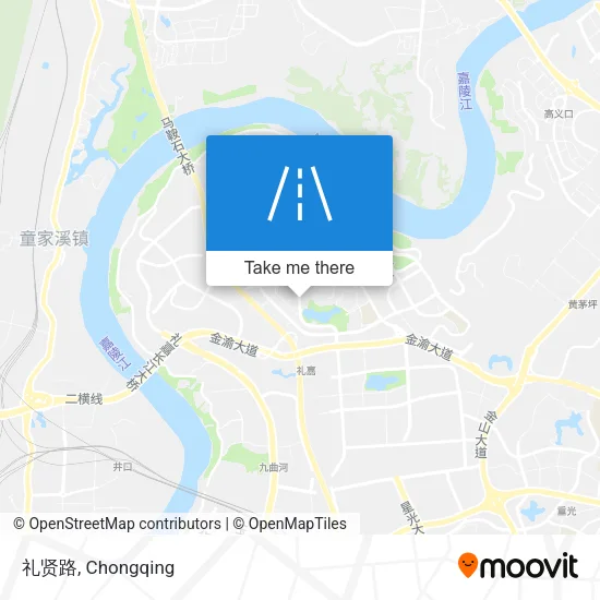 礼贤路 map